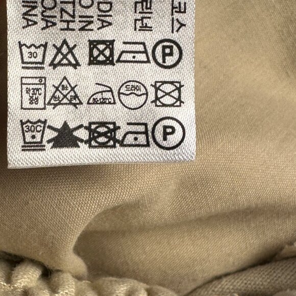 Zara Women’s LINEN BLEND SHORTS Sand Size XS Bohocore - Picture 10 of 12